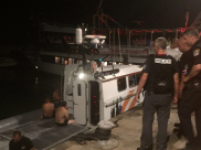 بالصور: اصابة طفيفة لـ4 أشخاص تعرضوا لحادث غرق في ميناء يافا